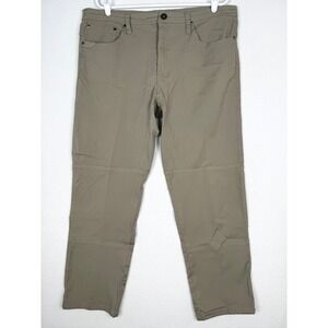 Stoic Canvas Utility Pants Mens 38x32 Tan Rugged Hiking Workwear STF78167